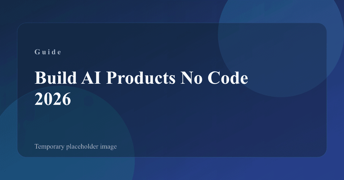 No-code AI workflow from intake to output